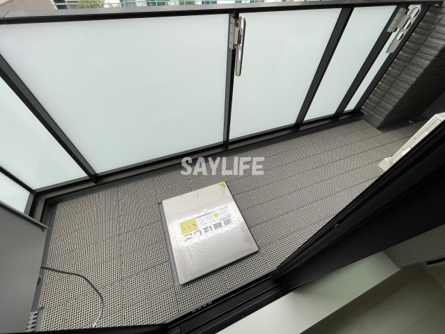 La　vita西宮北口のバルコニー