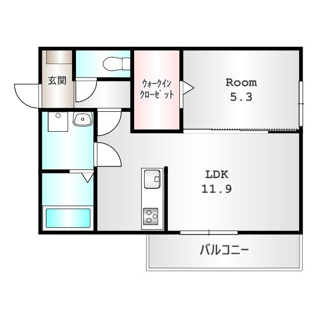 フェリーチェTAKASAKI Ⅱの間取り|他社様掲載物件もまとめてご紹介、ご案内可能です(^^)/
