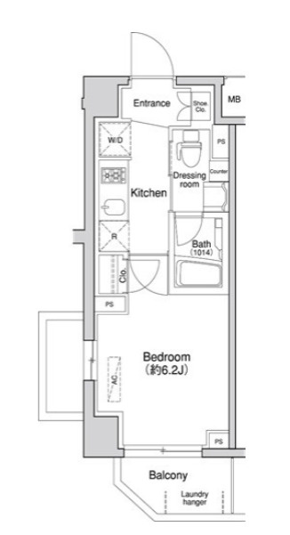 プライマル方南町の間取り