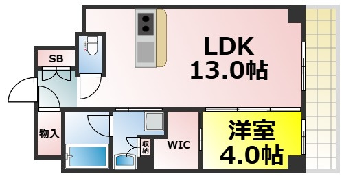【間取り】 | LEGALAND+難波南 仲介手数料無料