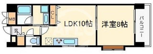 CITY SPIRE桜川Ⅰの間取り|マスターズ・レジデンス桜川Ⅰ　使い勝手の良い間取り