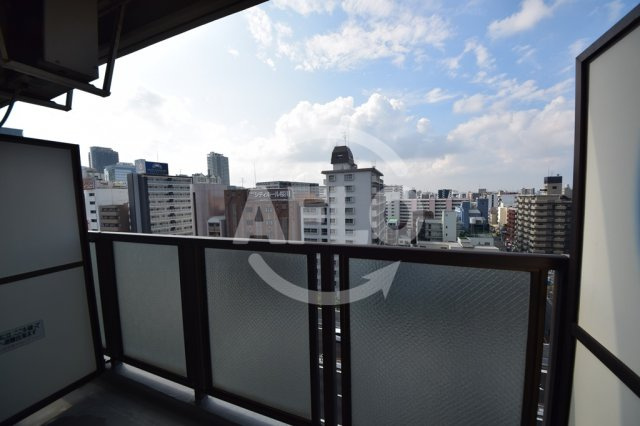エリンデール桜川の展望|おおきに千日前幸町サニーアパートメント眺望