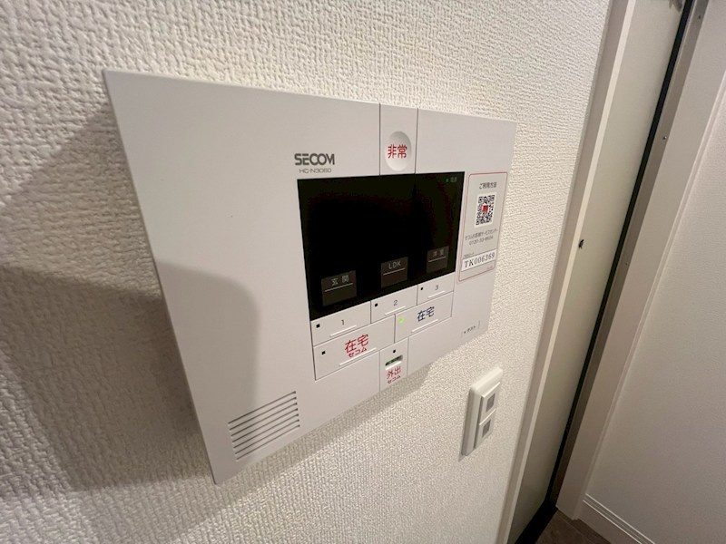 神戸市中央区旗塚通３丁目のアパートのセキュリティ