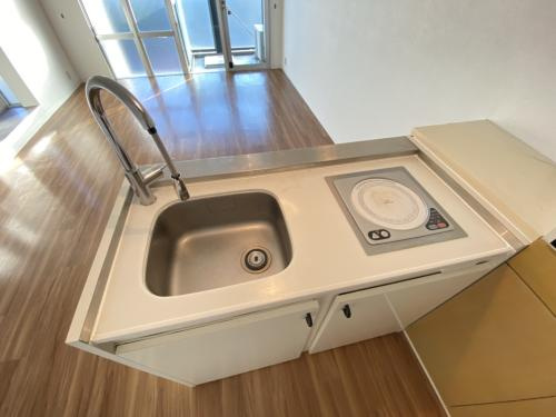 芦屋市三条町の賃貸マンションのキッチン