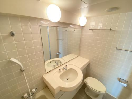 芦屋市三条町の賃貸マンションの洗面所
