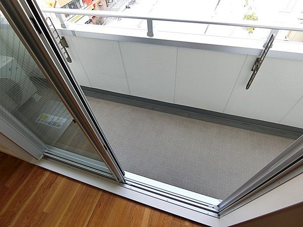 ピッコラカーサ友田町のバルコニー