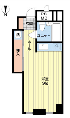 神戸市東灘区住吉本町１丁目の賃貸マンションの間取り