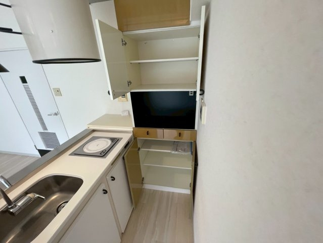 芦屋市三条町のアパートのキッチン