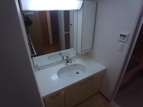 西宮市丸橋町の賃貸マンションの洗面所