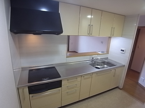 西宮市丸橋町の賃貸マンションのキッチン