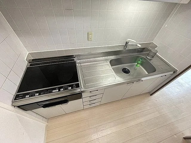 西宮市久保町の賃貸マンションのキッチン