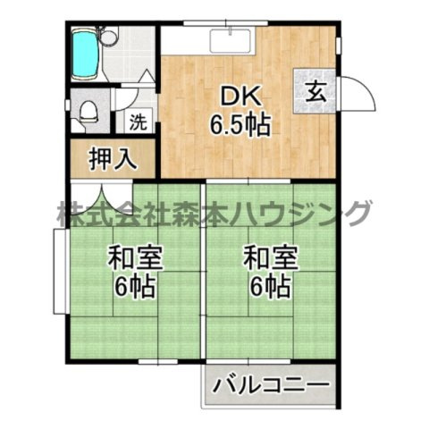 【間取り】 | 　レジデンス澤井