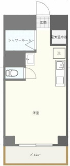 【間取り】 | マンション築地 | 間取りです。