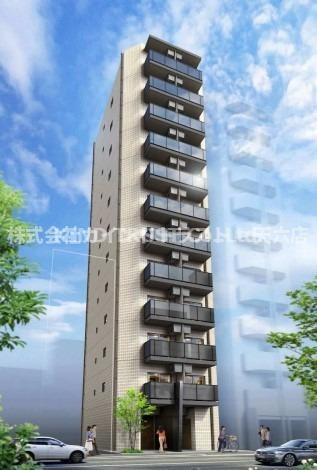 シーズンフラッツ梅田北の外観パース|こちら、外観パースです