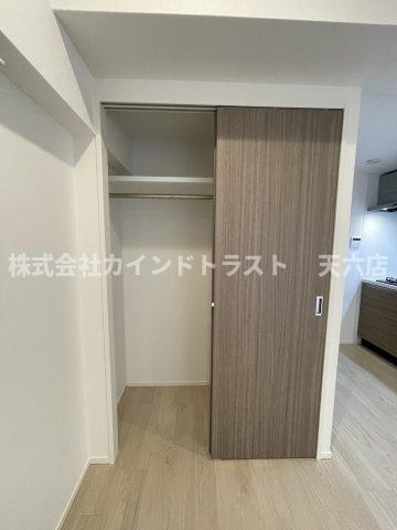 シーズンフラッツ梅田北の収納|専用の収納スペースです
