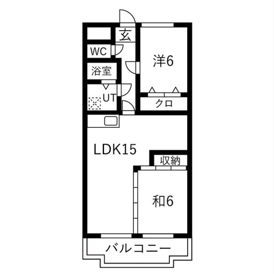 【間取り】 | オアシス鷹丘