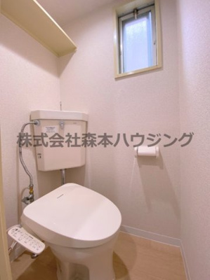 【トイレ】 | 　レジデンス澤井 | 落ち着いたトイレです