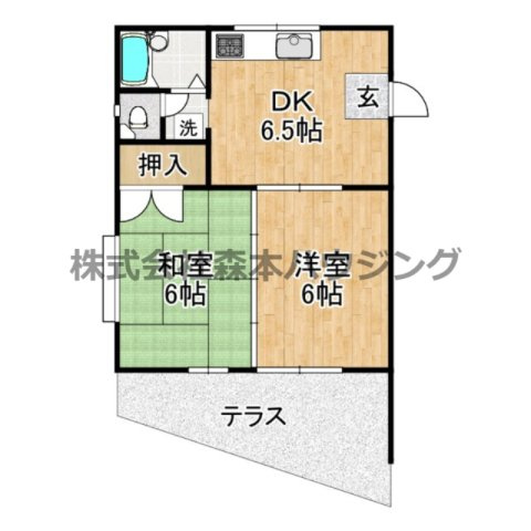 【間取り】 | 　レジデンス澤井