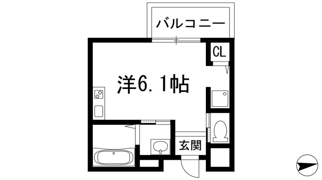 【間取り】 | ユーハイツ住吉