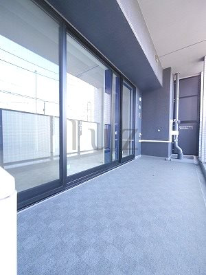 シティハウス横濱野毛山公園のバルコニー|広々としたバルコニーです！