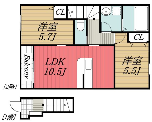 【間取り】
