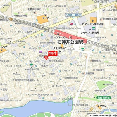 【地図】 | ニューハイツ石神井公園