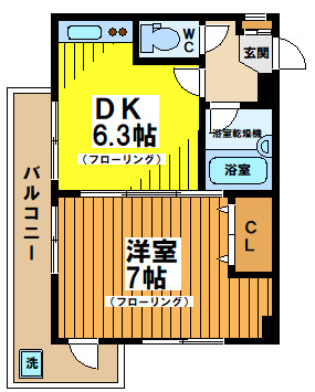 ロイヤルパレス代々木の間取り