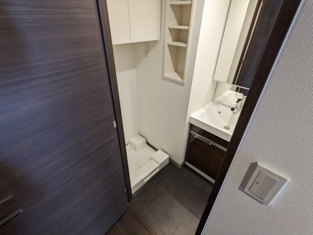 ケーディーエックスレジデンス豊洲の洗面所