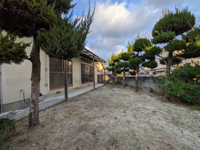 松末2丁目戸建ての庭|お庭が付いています