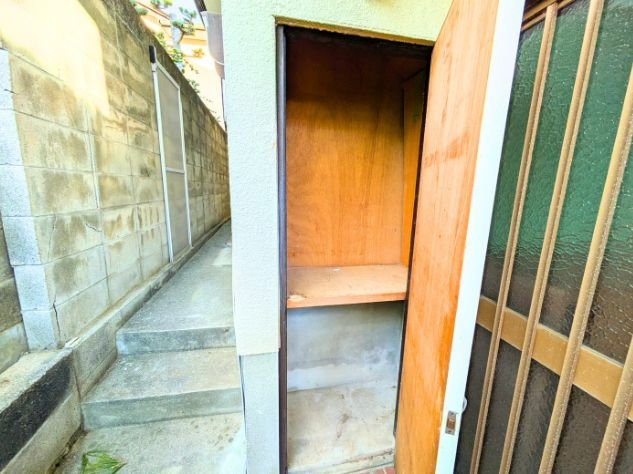 松末2丁目戸建ての収納|大きなスペースがあり、収納には困りません