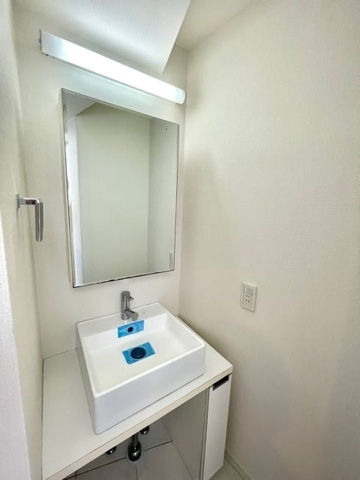 新品家具付きマンション高田6(KaGood東京)の独立洗面台