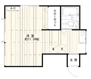 【間取り】 | コーポ中里 | 間取りです。