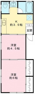 【間取り】 | 高新ハウス | 間取りです。