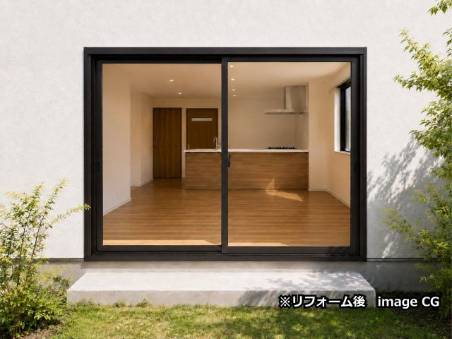 中央区緑が丘　リノベに最適な角区画