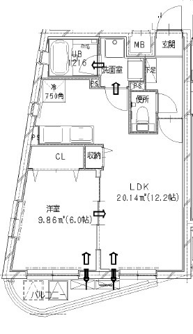 ミリオンベルの間取り
