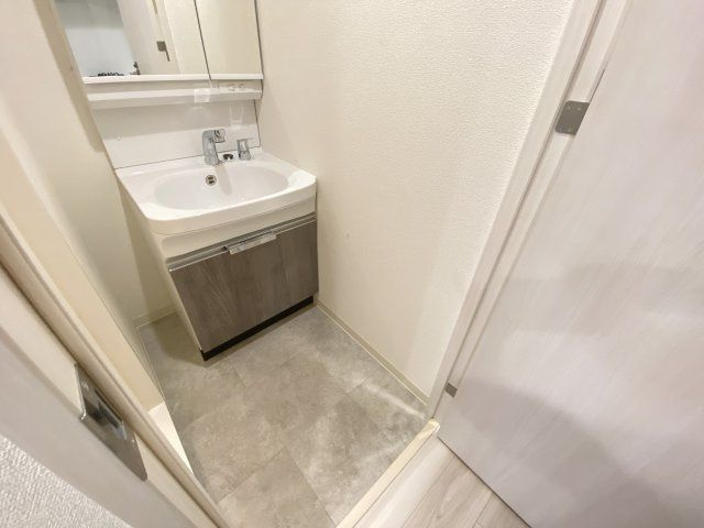 プレサンス大国町アドロッソの洗面所