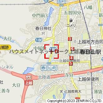 インサイドモートの地図|位置図