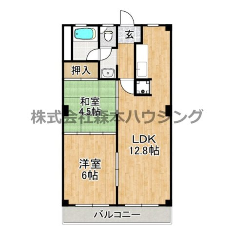 【間取り】 | 　樋口マンション