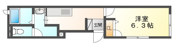 エカロッテンの間取り