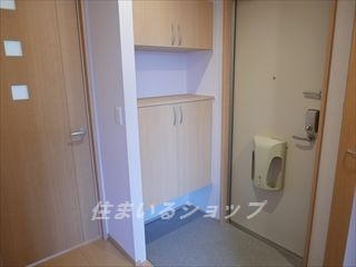 コーポラスヤナセⅤの玄関