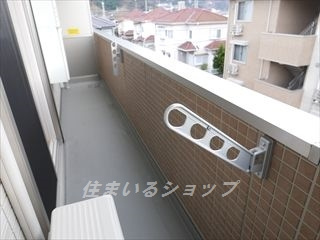 コーポラスヤナセⅤのバルコニー