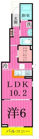 ベルウッドＡＢＩＣＯの間取り