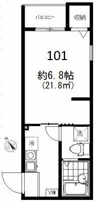 フォセット松戸・上本郷の間取り