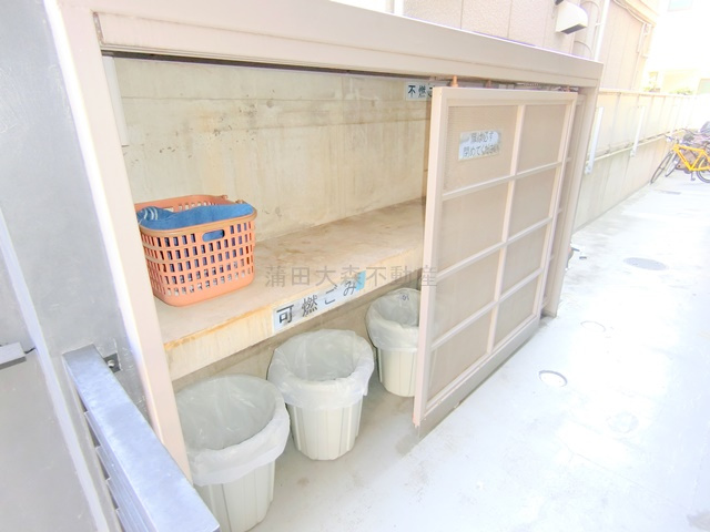 コスモリード蓮沼のその他共用部分|敷地内ゴミ捨て場
