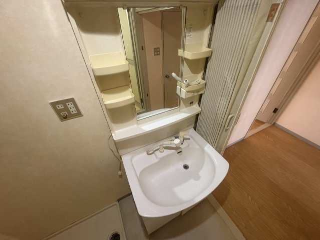 ハイツ丸利の独立洗面台