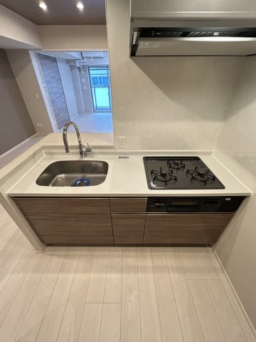 大阪市中央区北浜東の賃貸マンションのキッチン