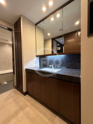 グラングリーン大阪THE NORTH RESIDENCE　扇町小学校の独立洗面台