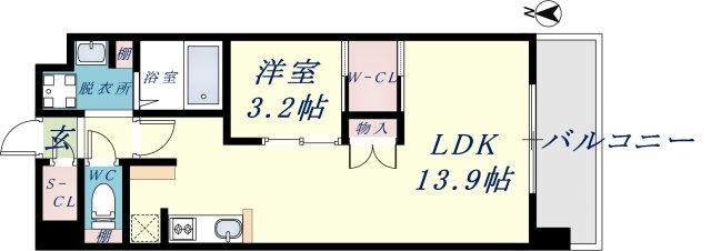 ハイライン3の間取り