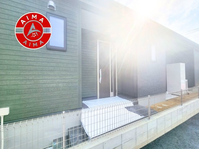 鳥栖市立石町第1-2棟（2号棟）の外観：施工例|おでかけの時も帰った時も、「我が家」を最初に感じでもらえる素敵な空間に。