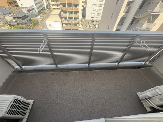 スプランディッド江坂3のバルコニー